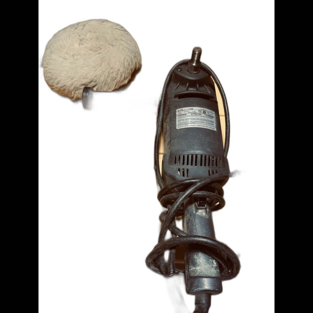 VINTAGE BLACK & DECKER 6126 7 IN AUTOMOTIVE SANDER POLISHER GRINDER Heavy Duty